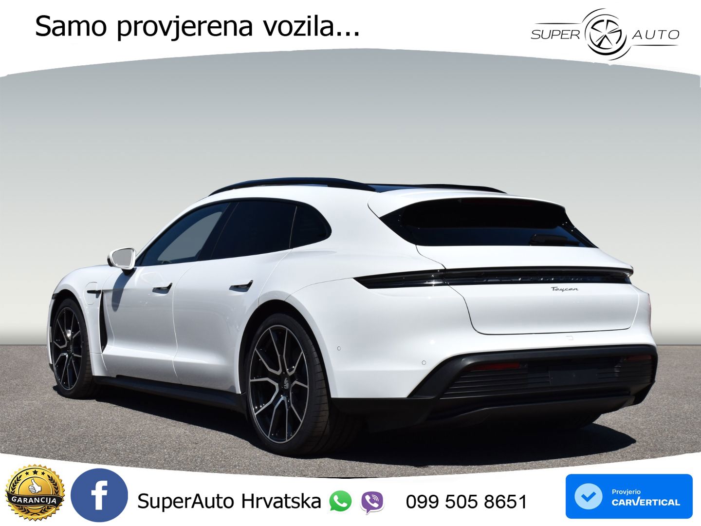 Porsche Taycan Sport Turismo 105 kWh (435 KS)