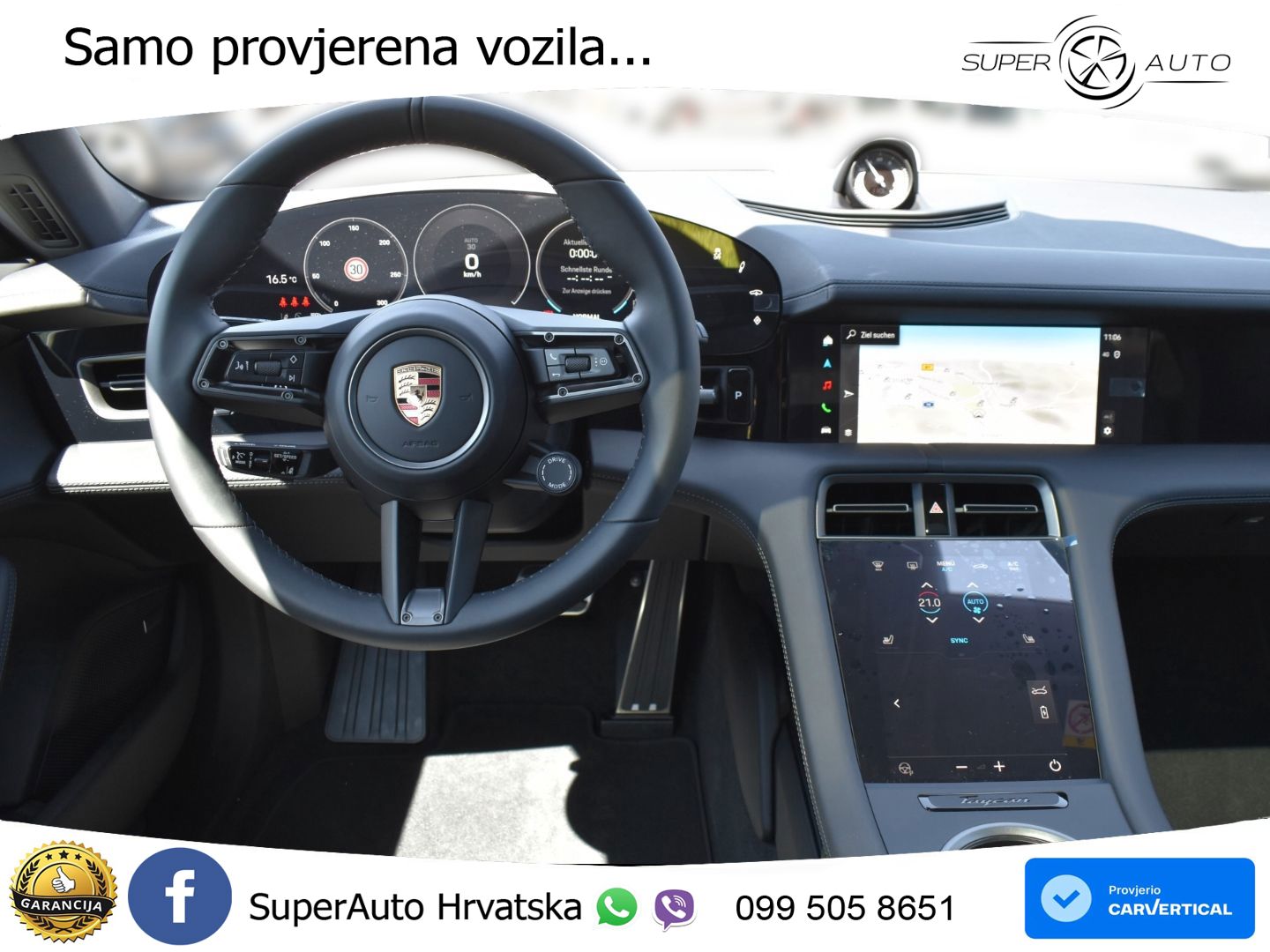 Porsche Taycan Sport Turismo 105 kWh (435 KS)