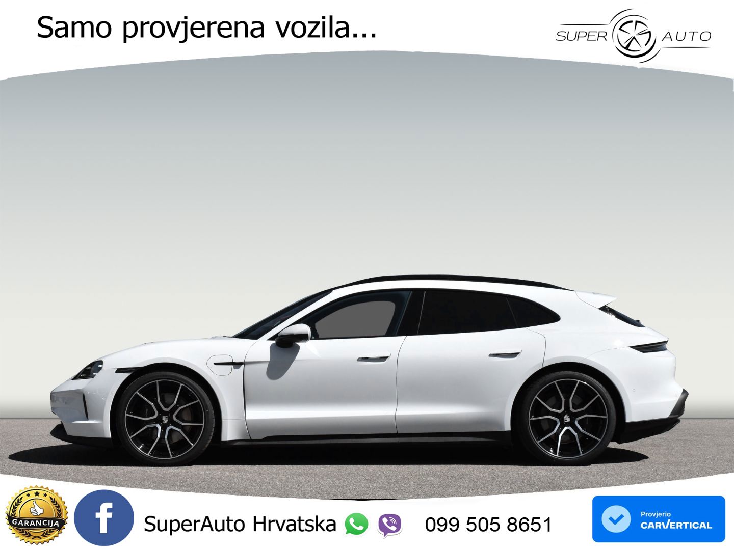 Porsche Taycan Sport Turismo 105 kWh (435 KS)