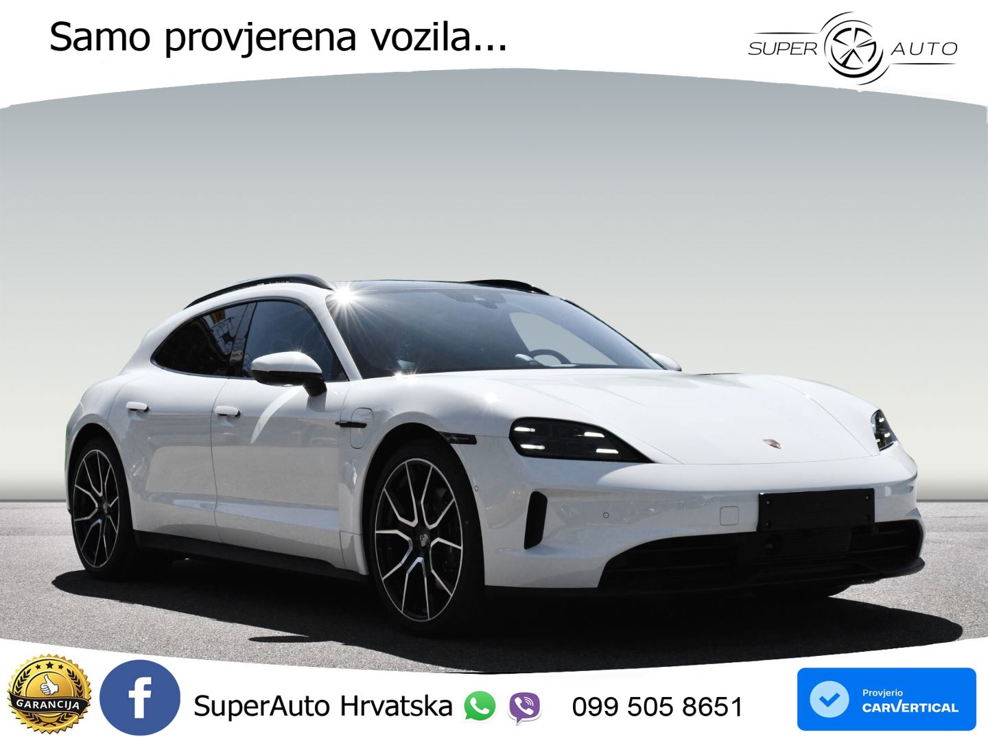 Porsche Taycan Sport Turismo 105 kWh (435 KS)