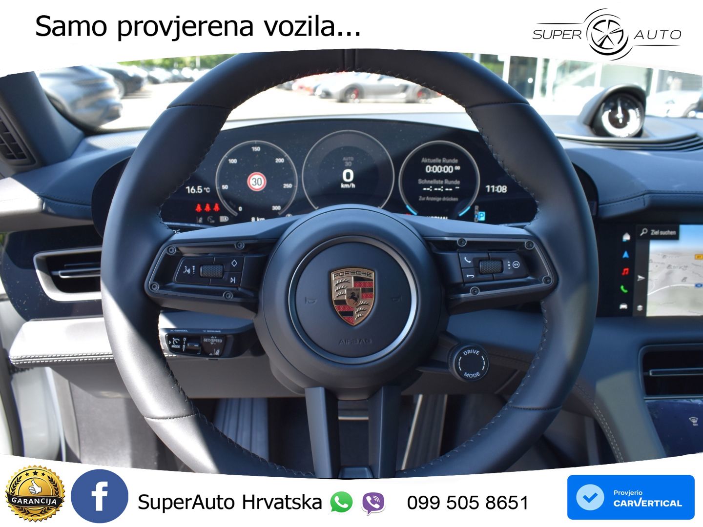 Porsche Taycan Sport Turismo 105 kWh (435 KS)