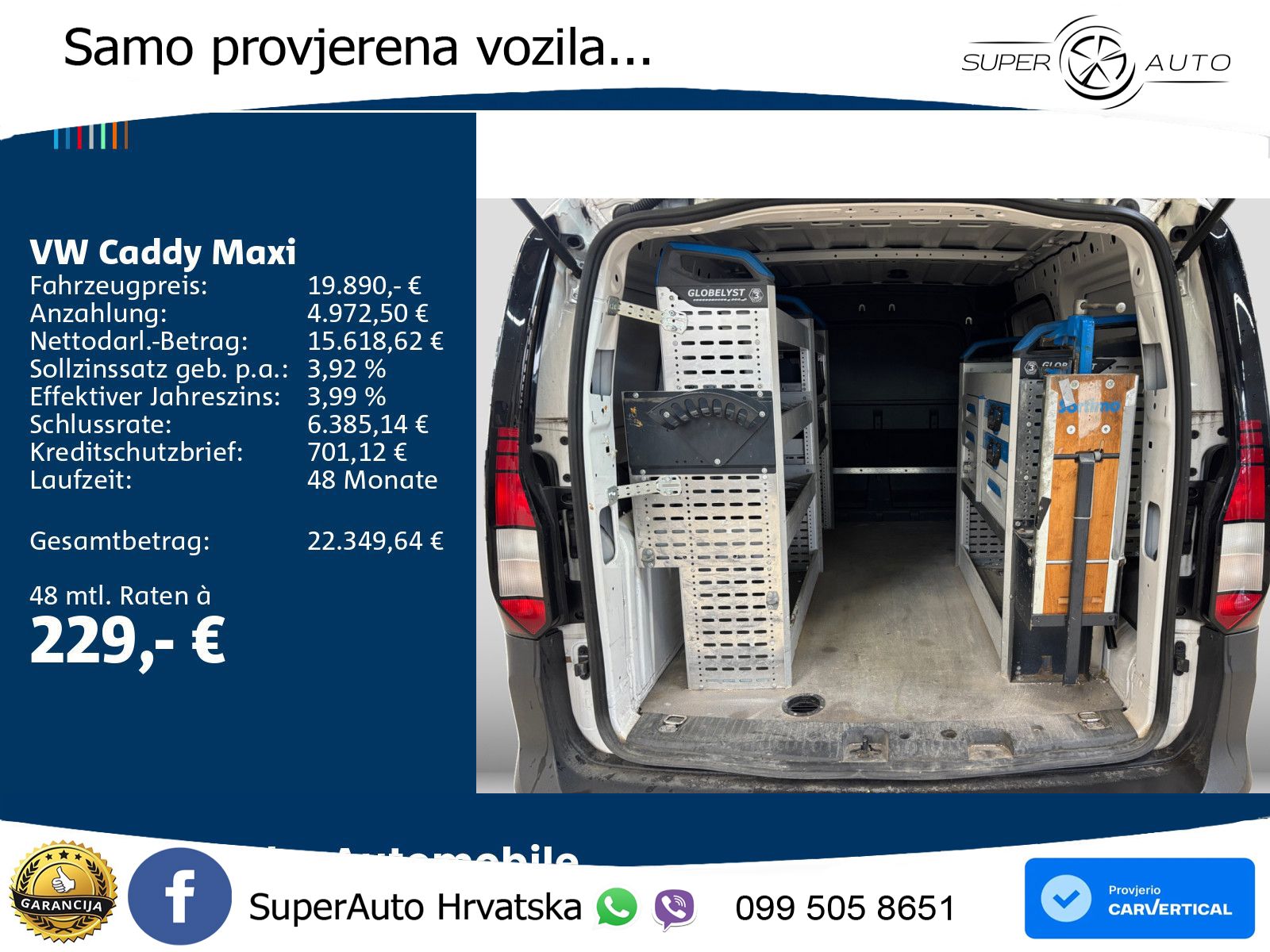 VW Caddy 102 KS