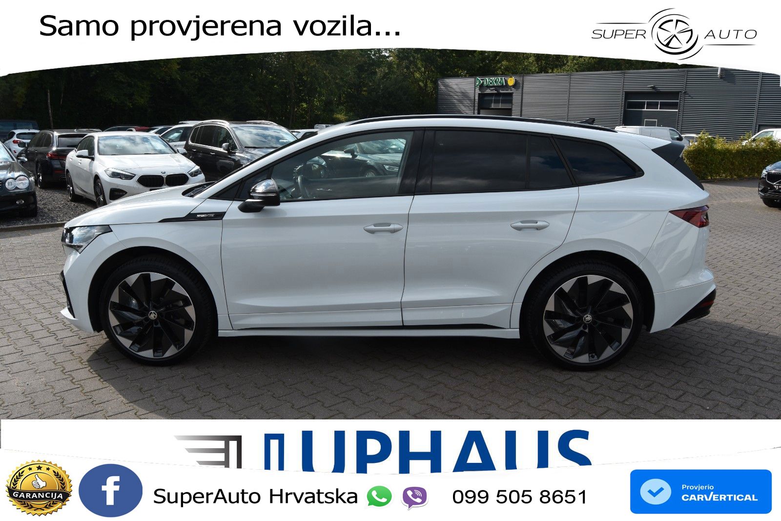 Škoda Enyaq iV 80x 82 kWh (265 KS) AWD SportLine LED+GR SJED+ACC