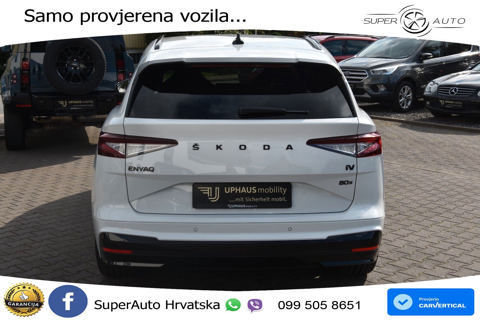 Škoda Enyaq iV 80x 82 kWh (265 KS) AWD SportLine LED+GR SJED+ACC