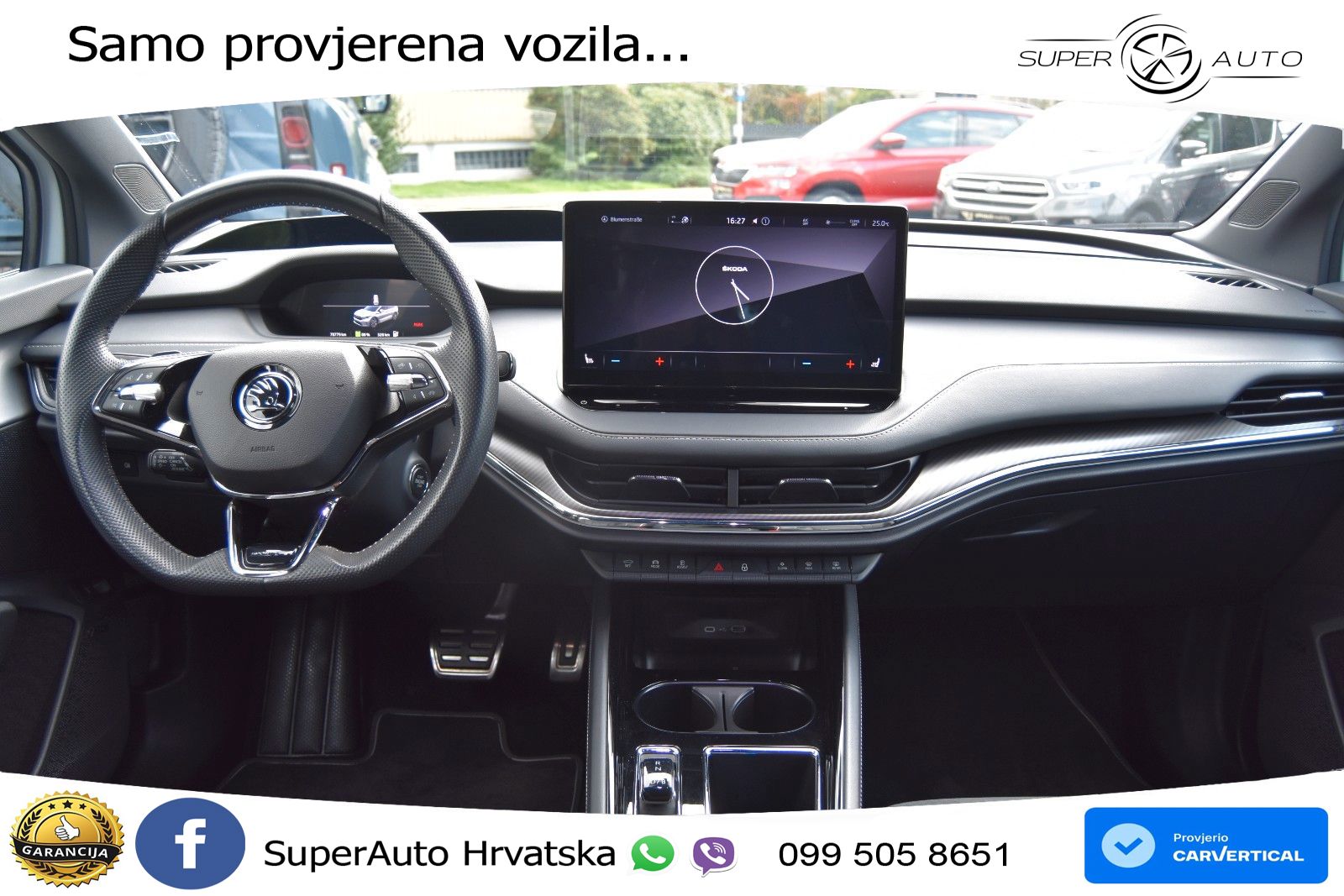Škoda Enyaq iV 80x 82 kWh (265 KS) AWD SportLine LED+GR SJED+ACC