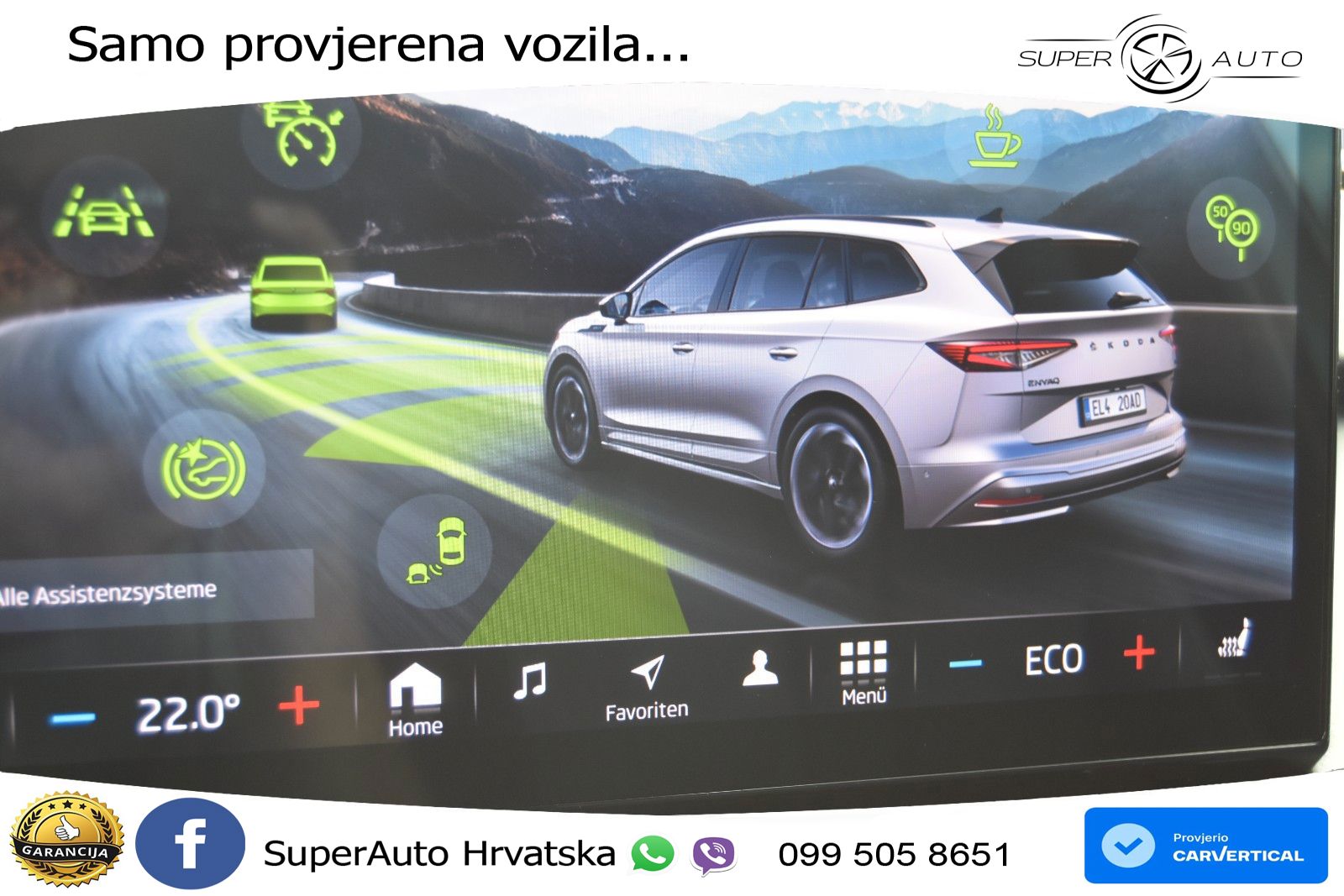 Škoda Enyaq iV 80x 82 kWh (265 KS) AWD SportLine LED+GR SJED+ACC