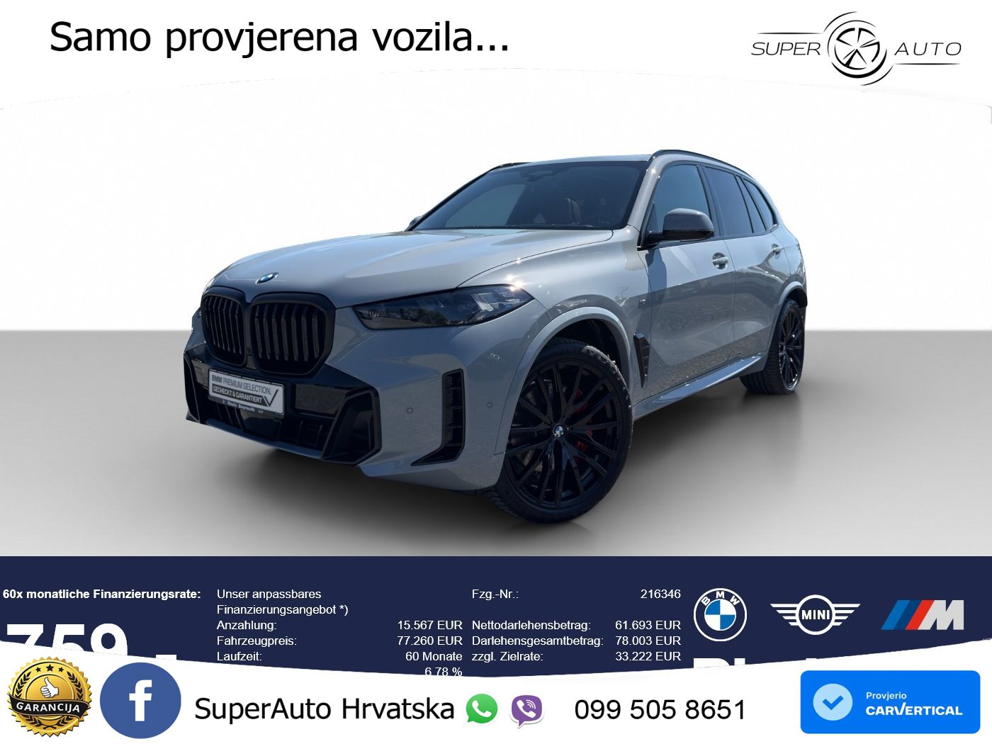 BMW X5 30d (286 KS) xDrive Steptronic LED+GR SJED+ACC