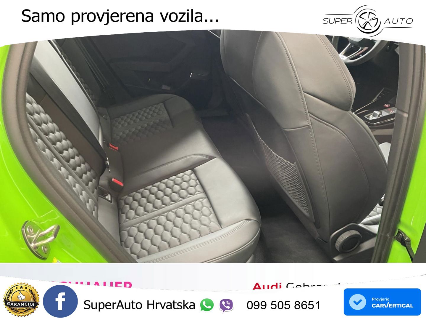 Audi RS3 Sportback 2.5 TFSI (400 KS) quattro S tronic LED+GR SJED+ACC