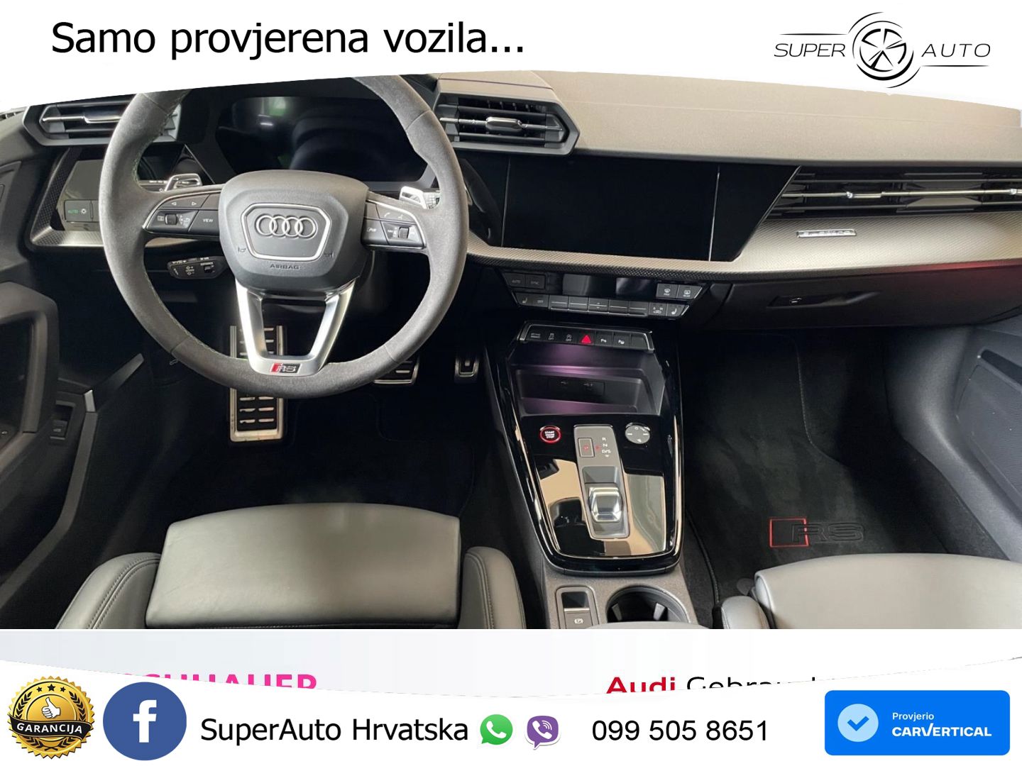 Audi RS3 Sportback 2.5 TFSI (400 KS) quattro S tronic LED+GR SJED+ACC