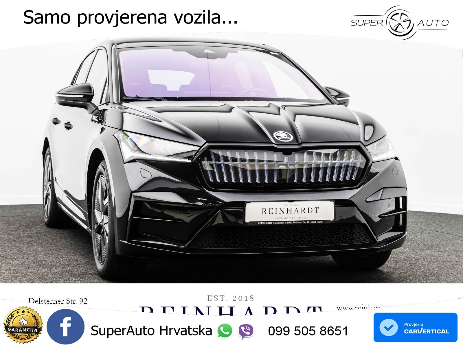 Škoda Enyaq Coupe iV RS 82 kWh (299 KS) AWD Lounge LED+GR SJED+ACC