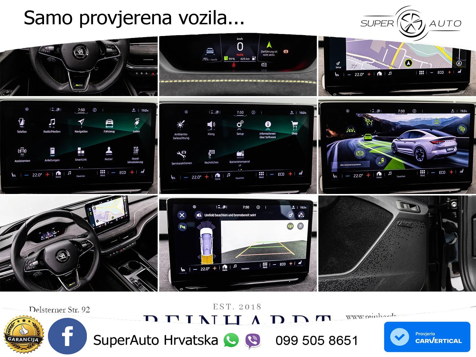 Škoda Enyaq Coupe iV RS 82 kWh (299 KS) AWD Lounge LED+GR SJED+ACC