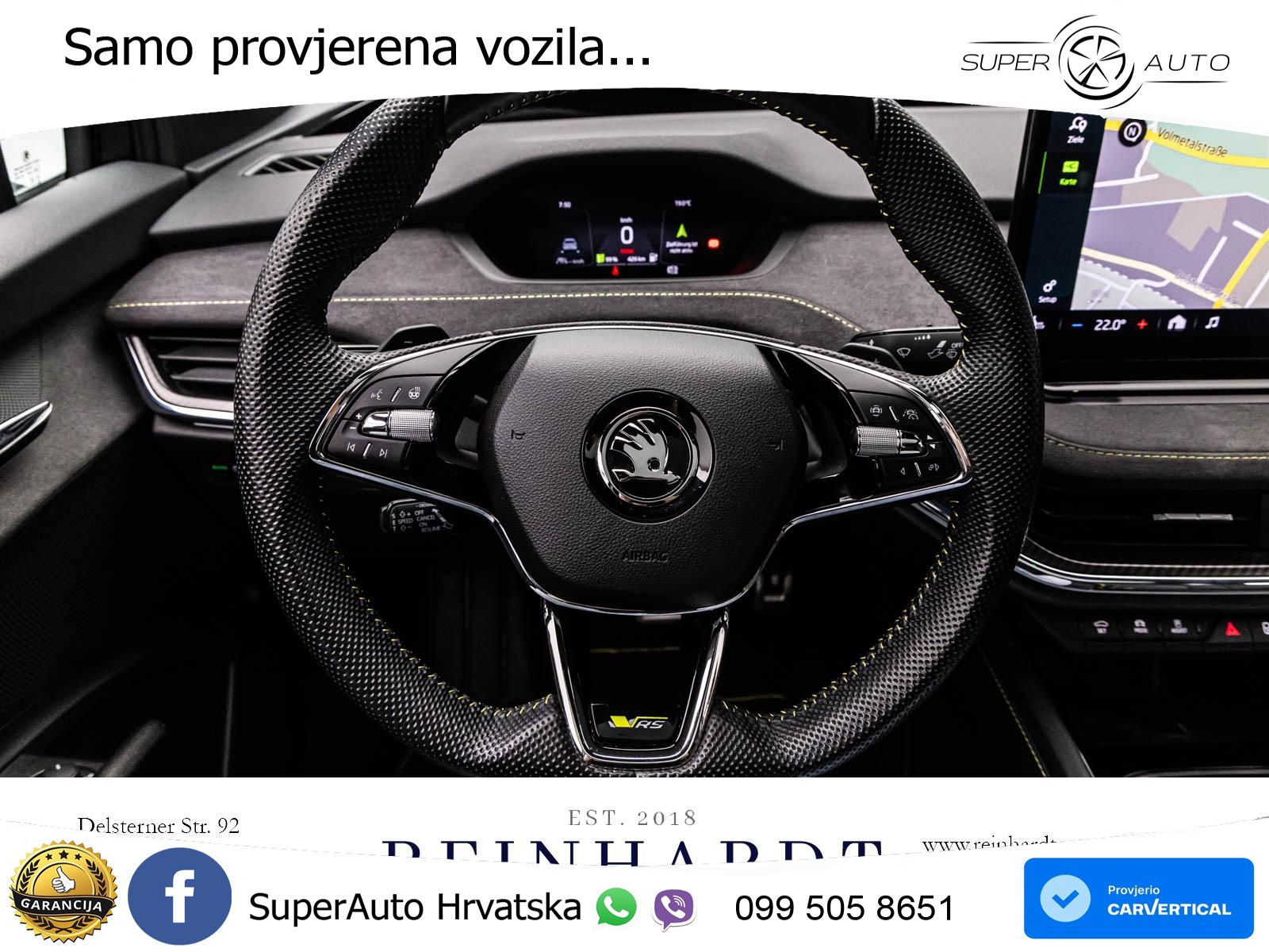 Škoda Enyaq Coupe iV RS 82 kWh (299 KS) AWD Lounge LED+GR SJED+ACC