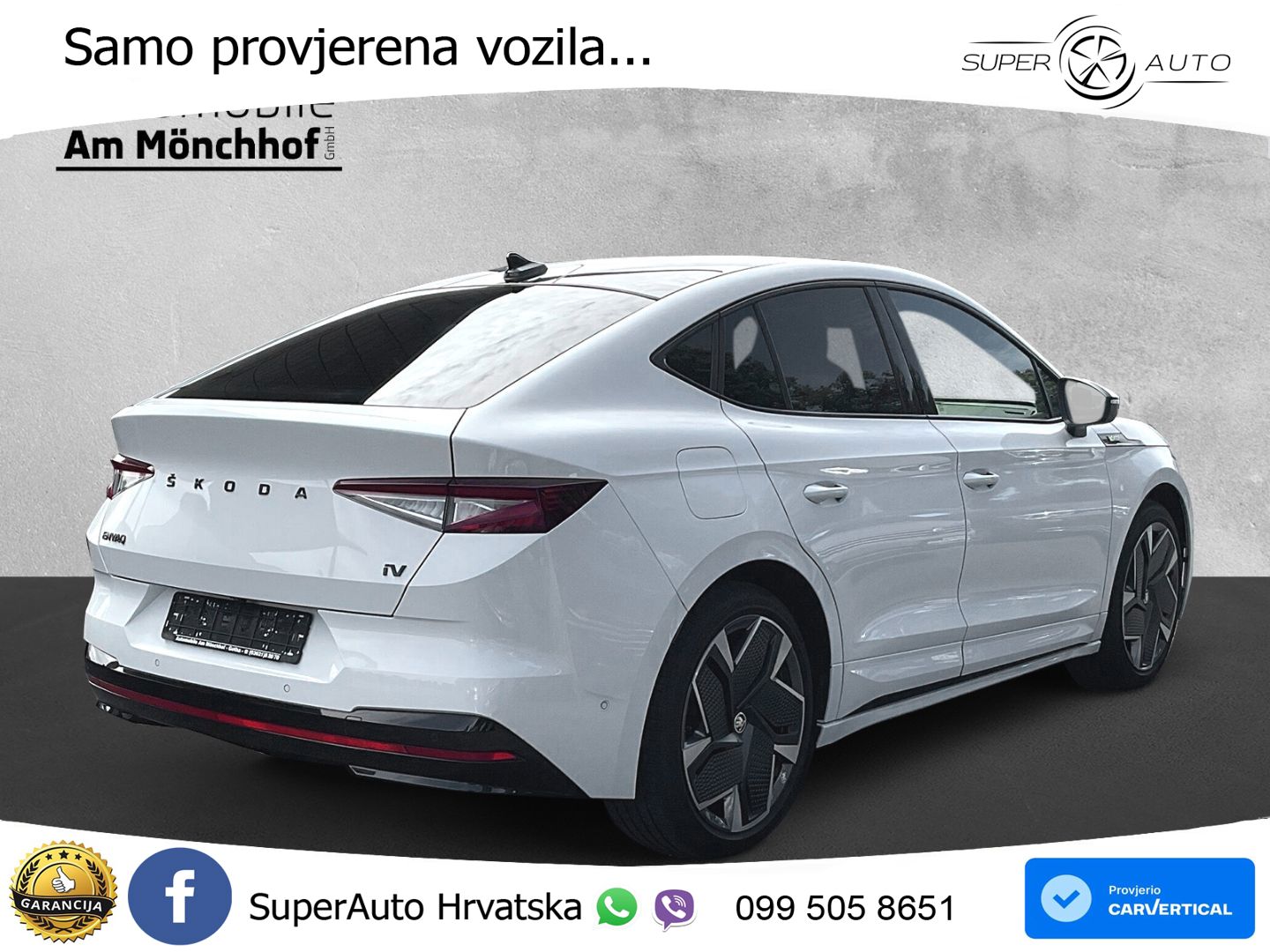 Škoda Enyaq Coupe iV RS 82 kWh (299 KS) AWD Lounge LED+GR SJED+ACC