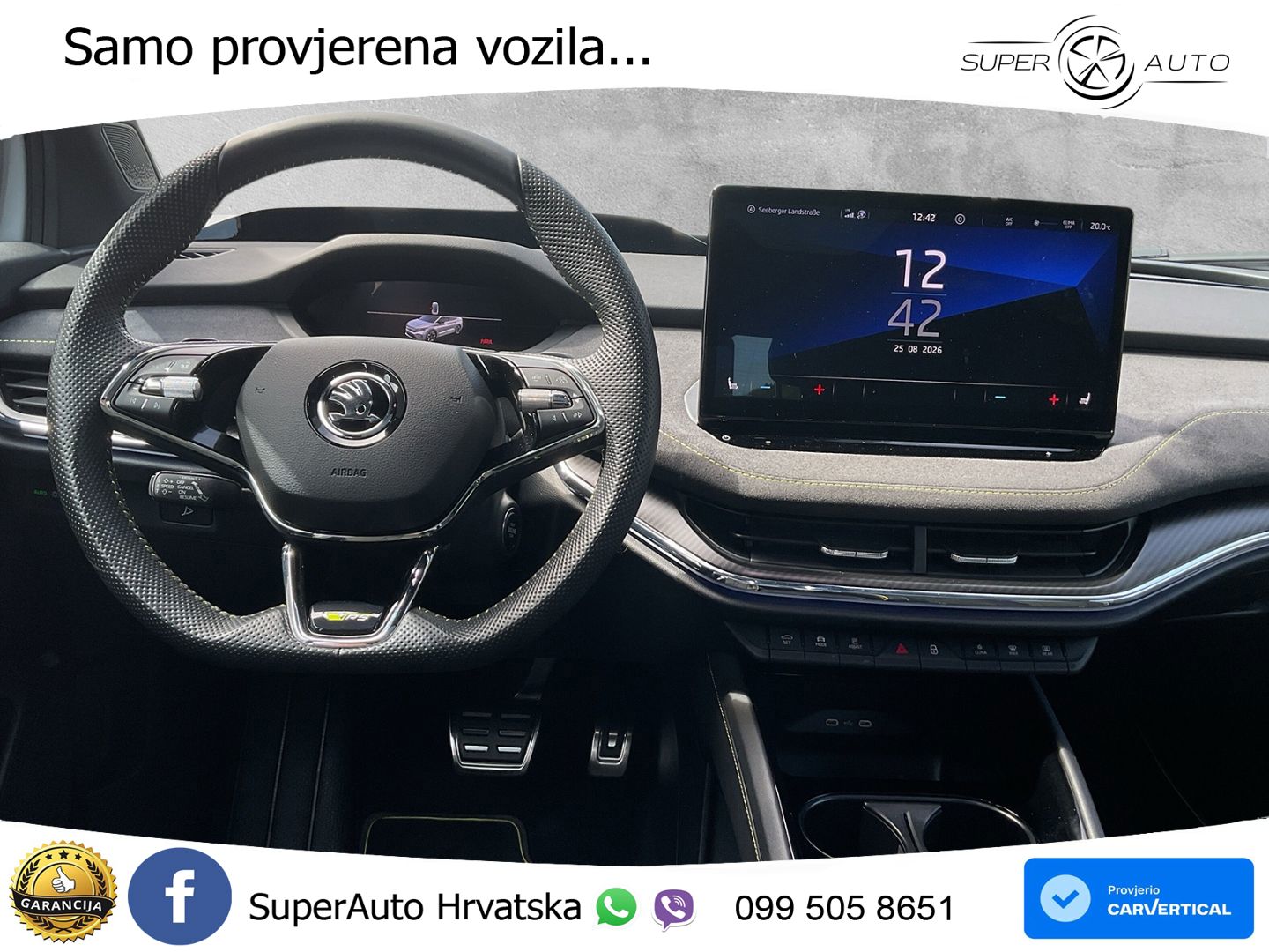 Škoda Enyaq Coupe iV RS 82 kWh (299 KS) AWD Lounge LED+GR SJED+ACC