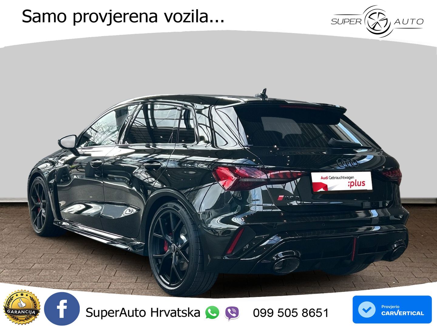 Audi RS3 Sedan 2.5 TFSI (400 KS) quattro S tronic LED+GR SJED+ACC
