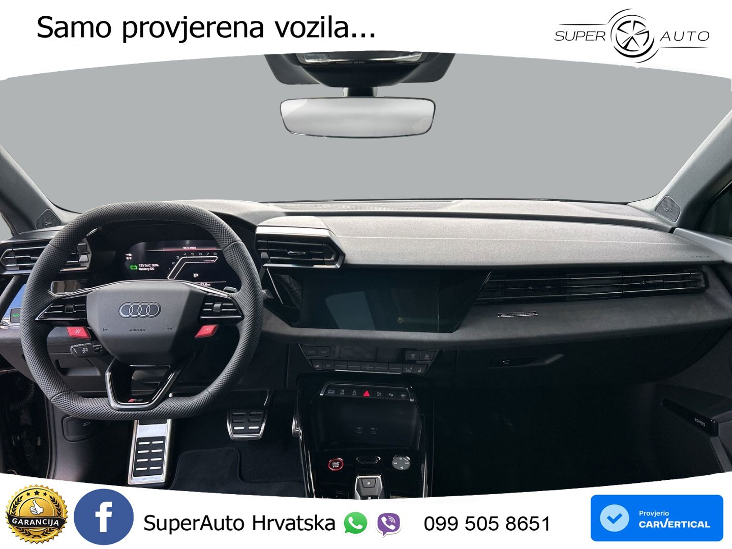 Audi RS3 Sedan 2.5 TFSI (400 KS) quattro S tronic LED+GR SJED+ACC