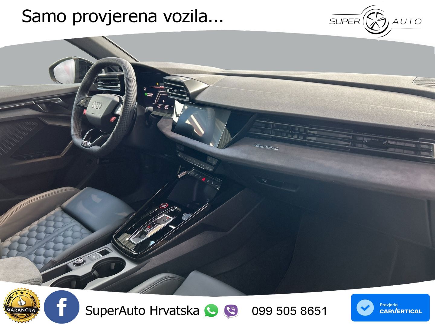 Audi RS3 Sedan 2.5 TFSI (400 KS) quattro S tronic LED+GR SJED+ACC