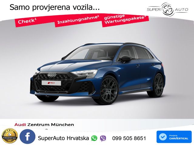 Audi RS3 Sedan 2.5 TFSI (400 KS) quattro S tronic LED+GR SJED+ACC