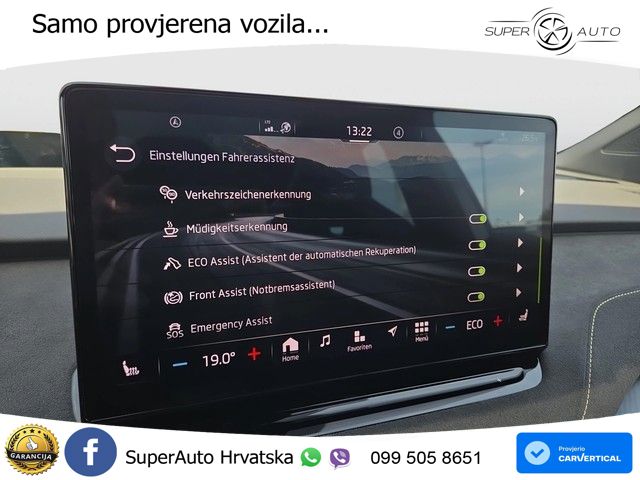 Škoda Enyaq iV RS 82 kWh (299 KS) AWD Lounge LED+GR SJED+ACC