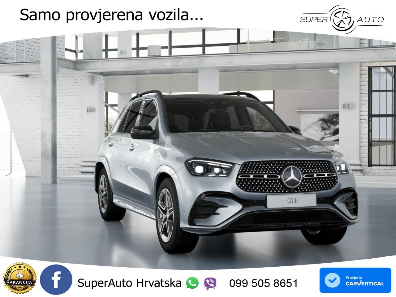 Mercedes GLE 450d (367 KS) EQ Boost 4MATIC 9G-TRONIC AMG ACC+HEAD+GR SJED+360+PANO