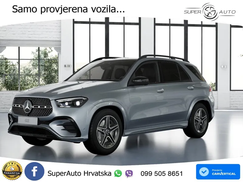 Mercedes GLE 450d (367 KS) EQ Boost 4MATIC 9G-TRONIC AMG ACC+HEAD+GR SJED+360+PANO