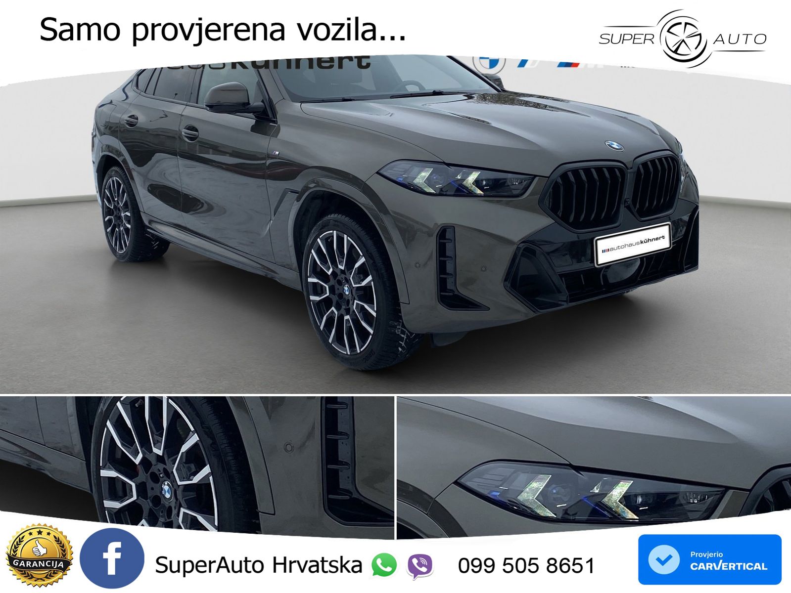 BMW X6 30d (298 KS) xDrive Steptronic M Sport LED+GR SJED+ACC