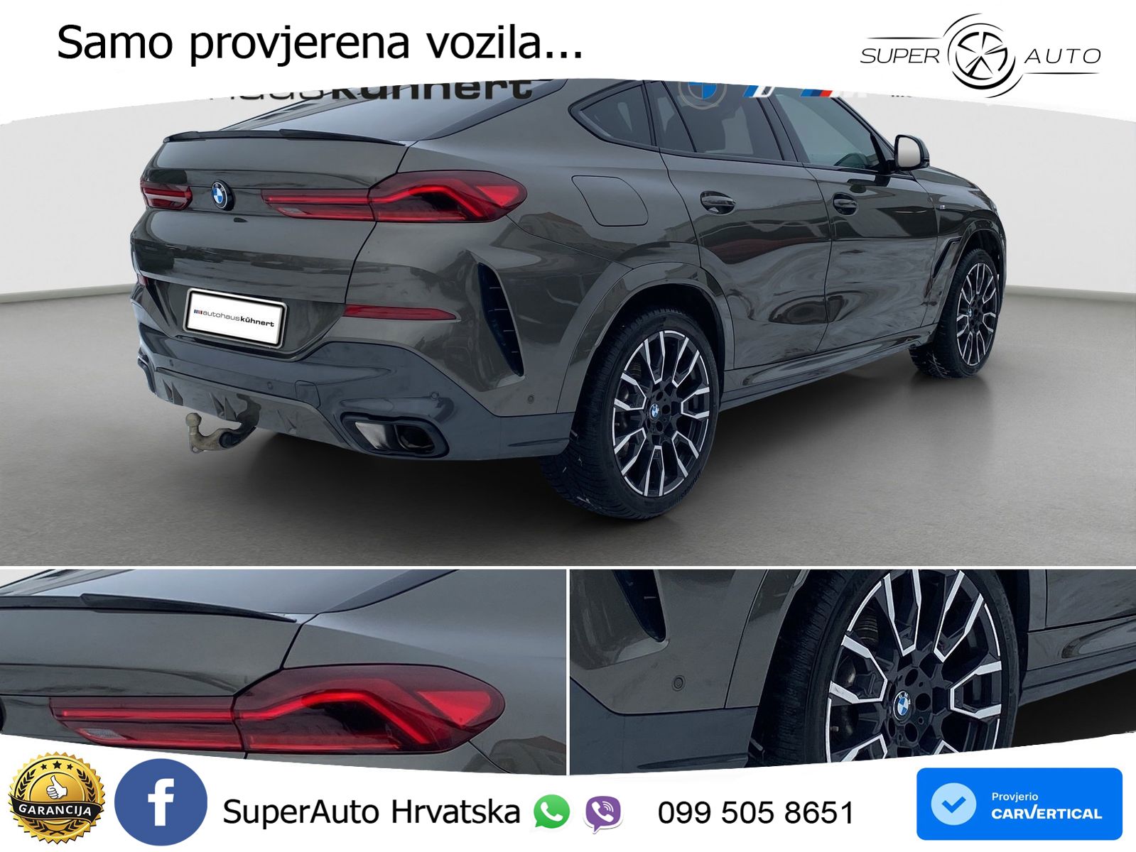 BMW X6 30d (298 KS) xDrive Steptronic M Sport LED+GR SJED+ACC