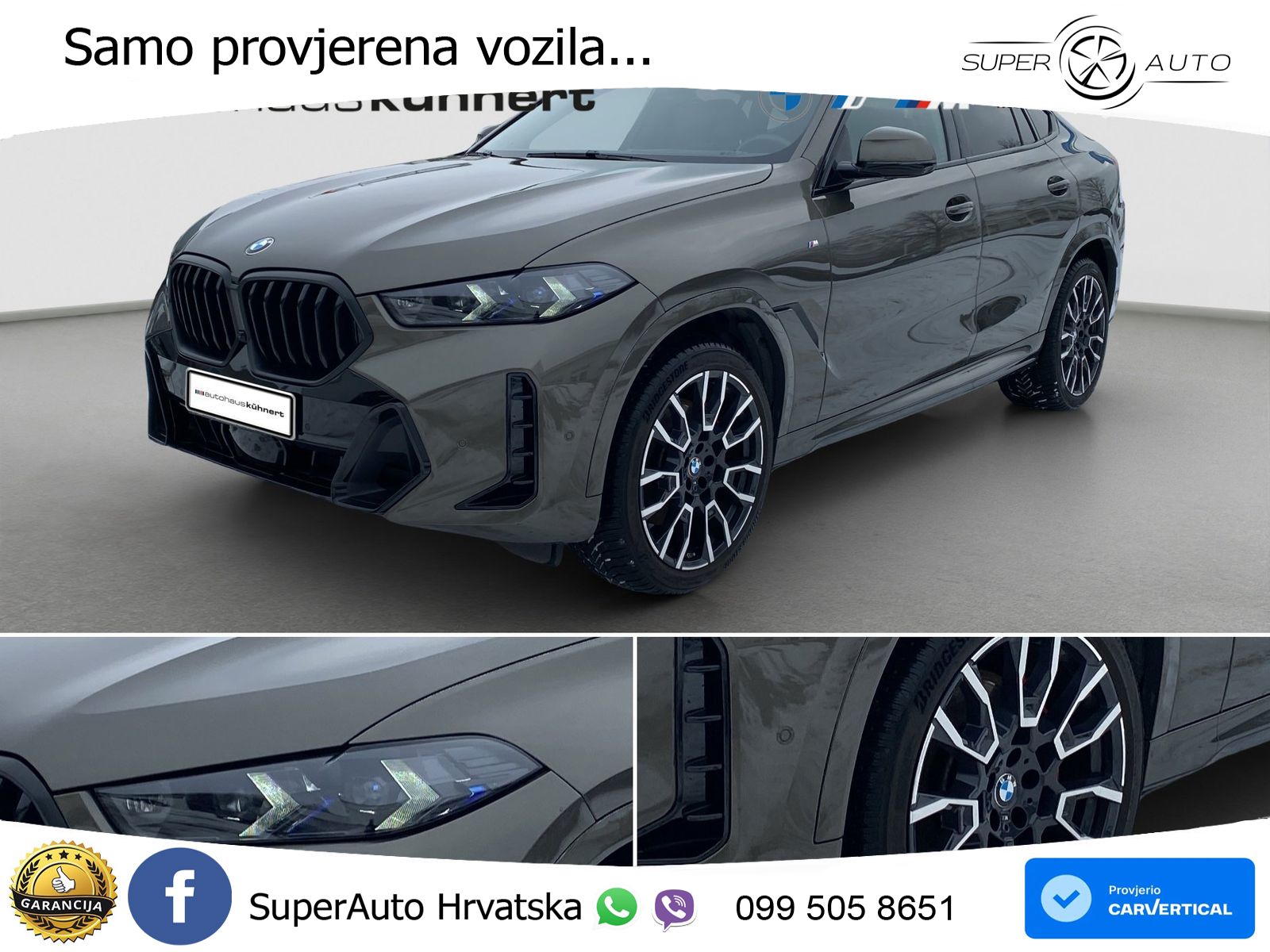BMW X6 30d (298 KS) xDrive Steptronic M Sport LED+GR SJED+ACC