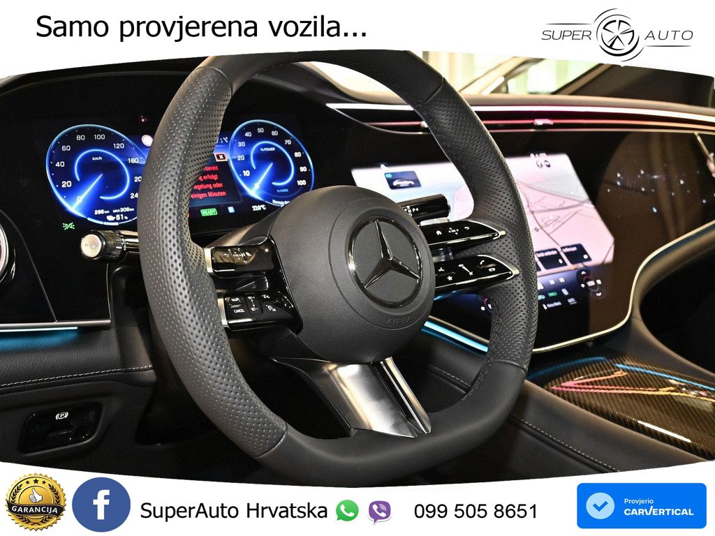 Mercedes EQE 500 100 kWh (408 KS) 4MATIC AMG ZRAČNI+ACC+GR SJED+KAM+PANO