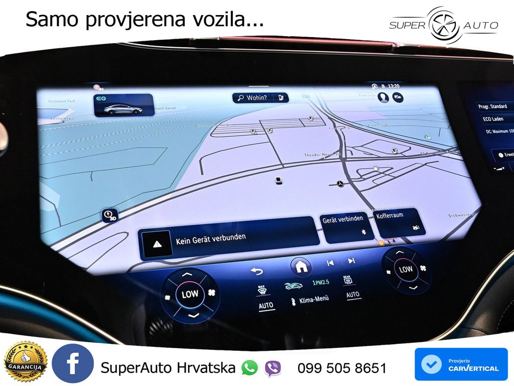 Mercedes EQE 500 100 kWh (408 KS) 4MATIC AMG ZRAČNI+ACC+GR SJED+KAM+PANO