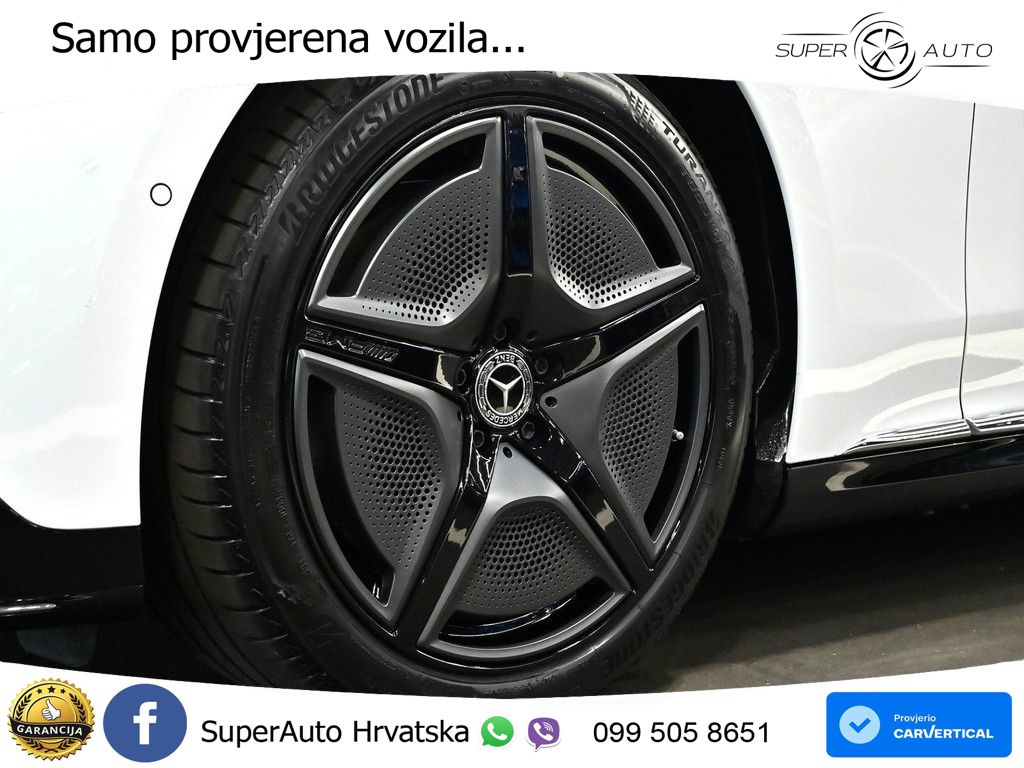 Mercedes EQE 500 100 kWh (408 KS) 4MATIC AMG ZRAČNI+ACC+GR SJED+KAM+PANO
