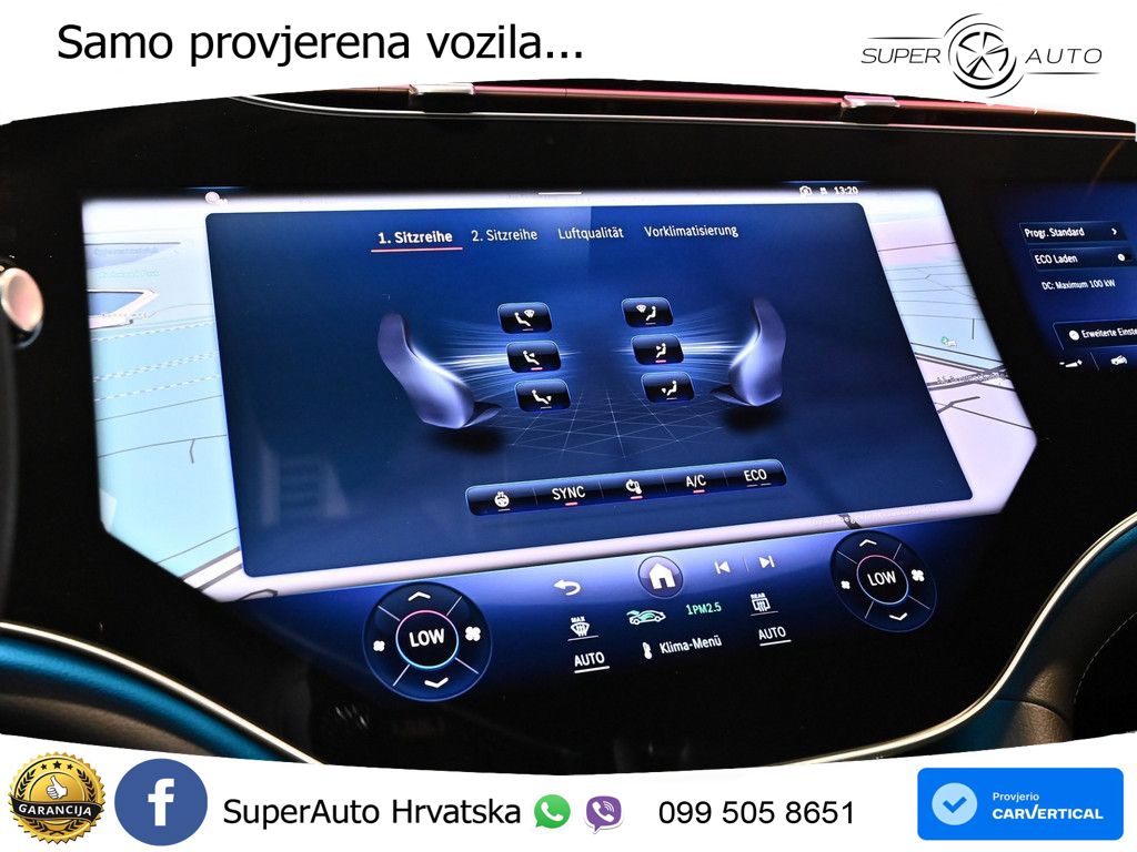 Mercedes EQE 500 100 kWh (408 KS) 4MATIC AMG ZRAČNI+ACC+GR SJED+KAM+PANO