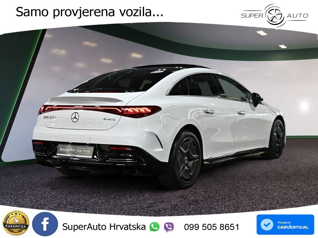 Mercedes EQE 500 100 kWh (408 KS) 4MATIC AMG ZRAČNI+ACC+GR SJED+KAM+PANO