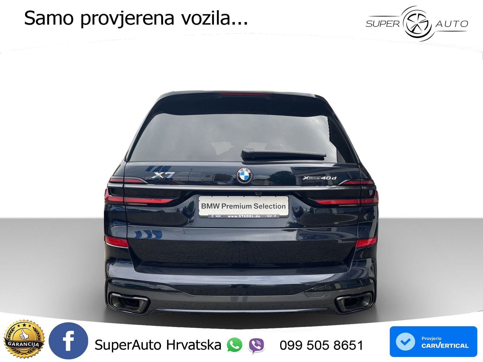 BMW X7 40d (352 KS) xDrive Steptronic LED+GR SJED+ACC