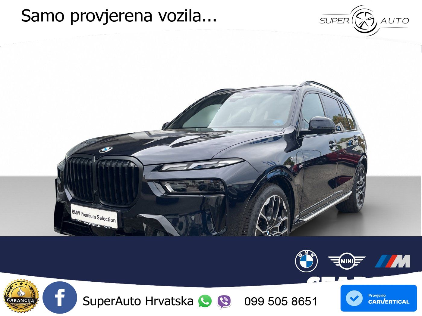 BMW X7 40d (352 KS) xDrive Steptronic LED+GR SJED+ACC