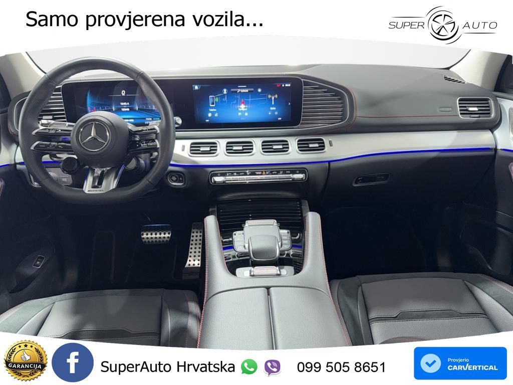 Mercedes AMG GLE 53 (435 KS) EQ Boost 4MATIC+ AMG SPEEDSHIFT TCT 9G LED+GR SJED+ACC