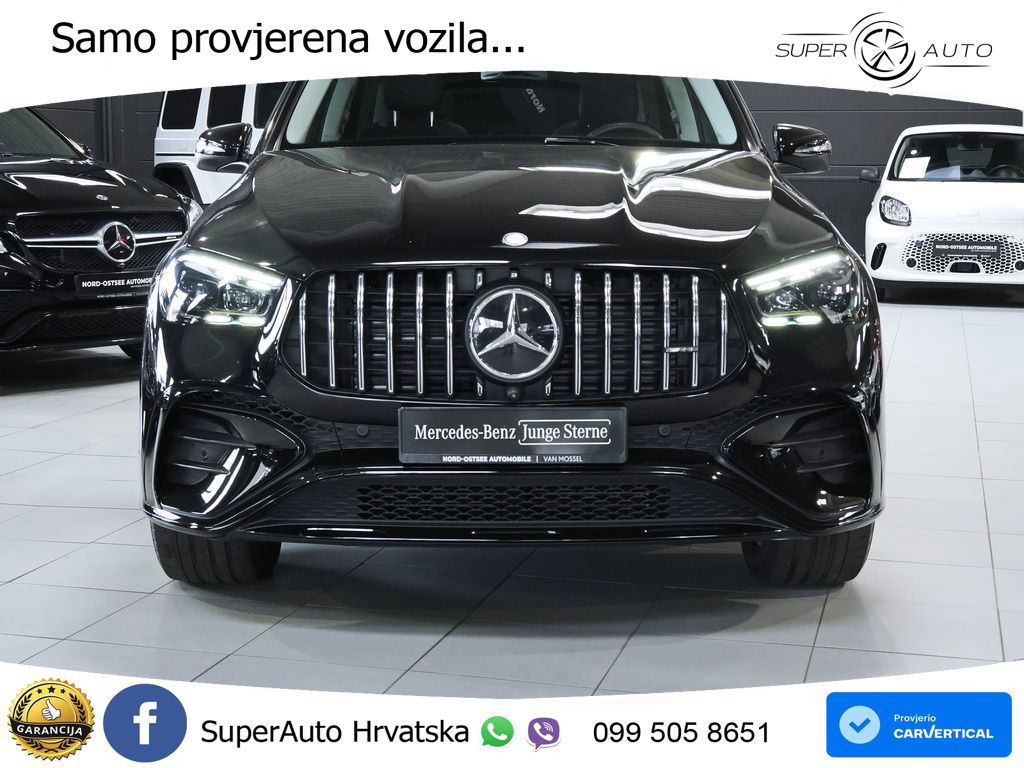 Mercedes AMG GLE 53 (435 KS) EQ Boost 4MATIC+ AMG SPEEDSHIFT TCT 9G LED+GR SJED+ACC