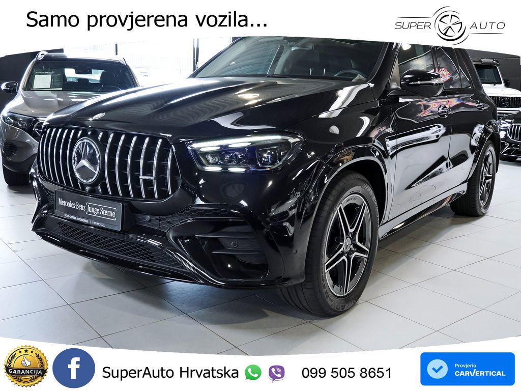 Mercedes AMG GLE 53 (435 KS) EQ Boost 4MATIC+ AMG SPEEDSHIFT TCT 9G LED+GR SJED+ACC