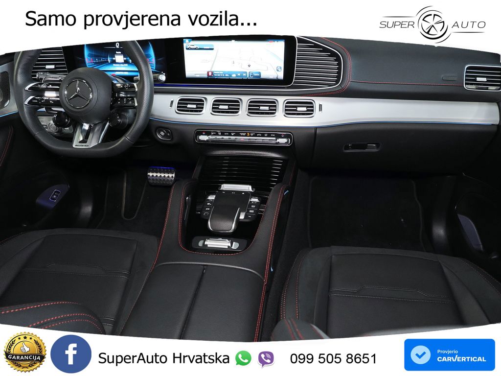 Mercedes AMG GLE 53 (435 KS) EQ Boost 4MATIC+ AMG SPEEDSHIFT TCT 9G LED+GR SJED+ACC