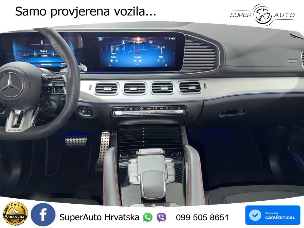 Mercedes AMG GLE 53 (435 KS) EQ Boost 4MATIC+ AMG SPEEDSHIFT TCT 9G LED+GR SJED+ACC
