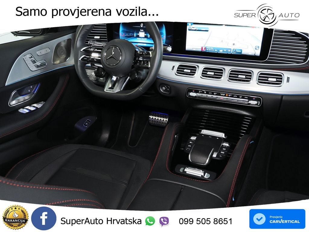 Mercedes AMG GLE 53 (435 KS) EQ Boost 4MATIC+ AMG SPEEDSHIFT TCT 9G LED+GR SJED+ACC