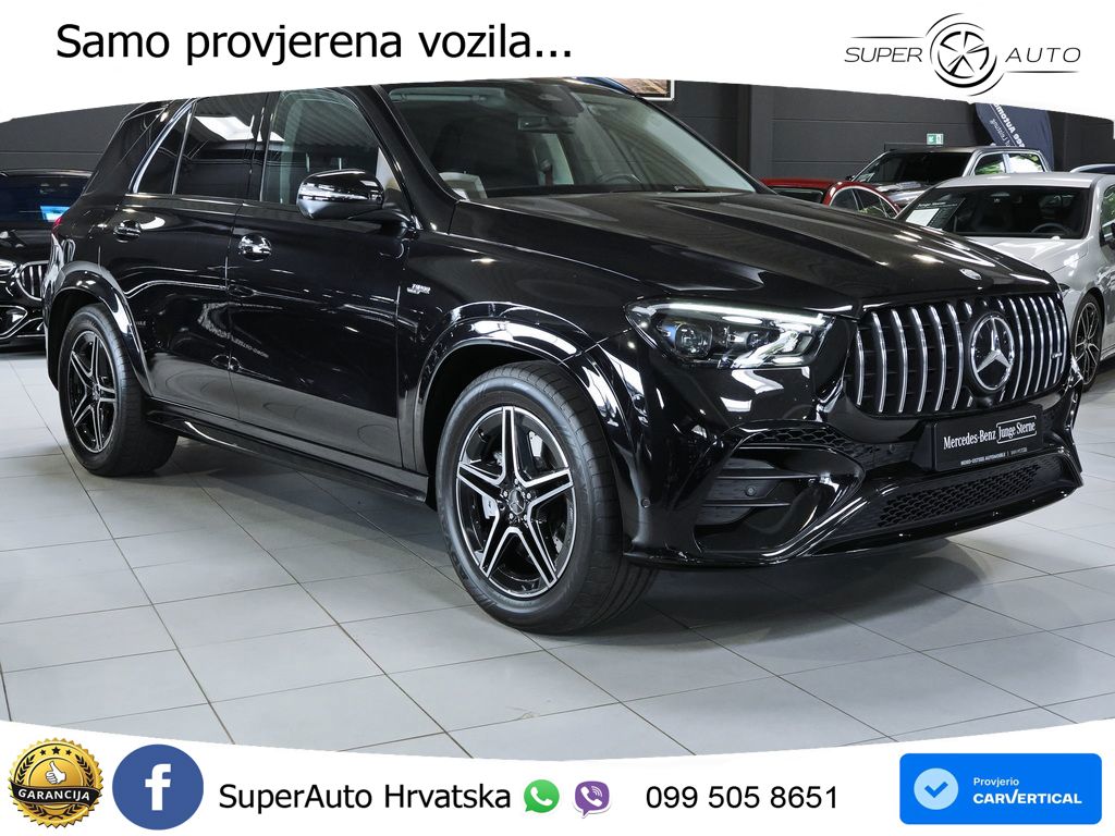 Mercedes AMG GLE 53 (435 KS) EQ Boost 4MATIC+ AMG SPEEDSHIFT TCT 9G LED+GR SJED+ACC