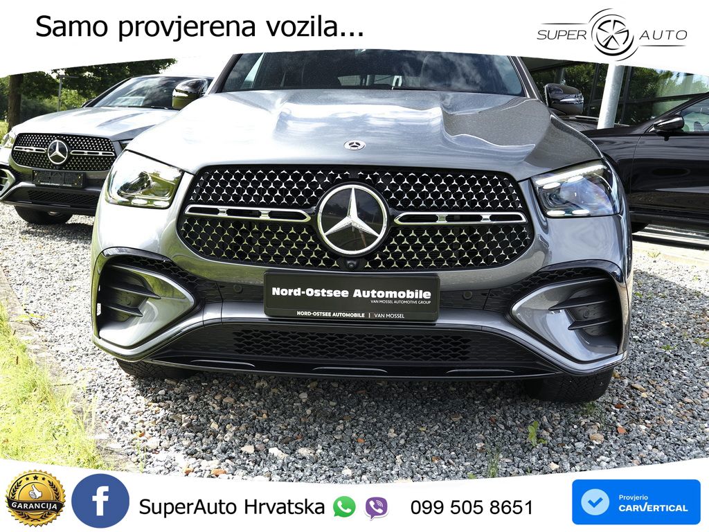 Mercedes GLE 450d (367 KS) EQ Boost 4MATIC 9G-TRONIC AMG LED+GR SJED+ACC