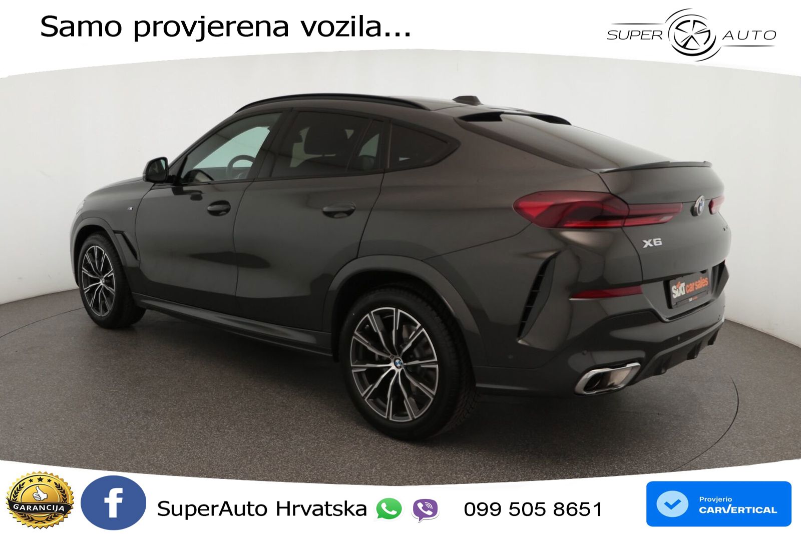 BMW X6 30d (298 KS) xDrive Steptronic M Sport LED+GR SJED+ACC