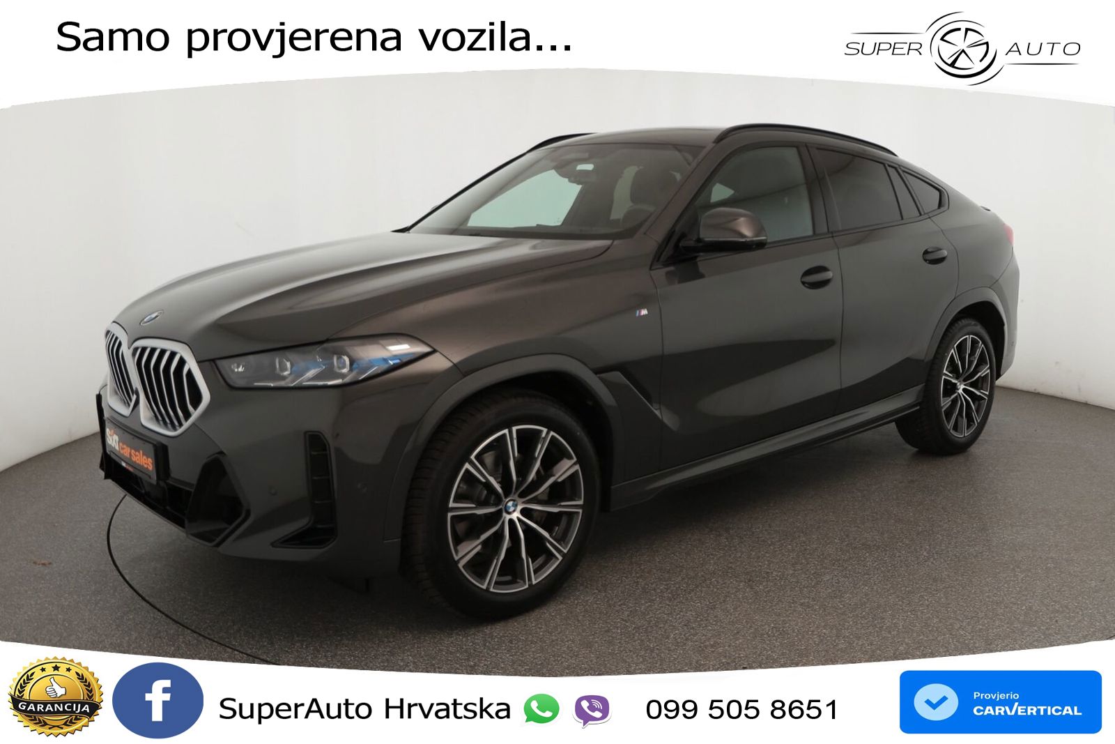 BMW X6 30d (298 KS) xDrive Steptronic M Sport LED+GR SJED+ACC