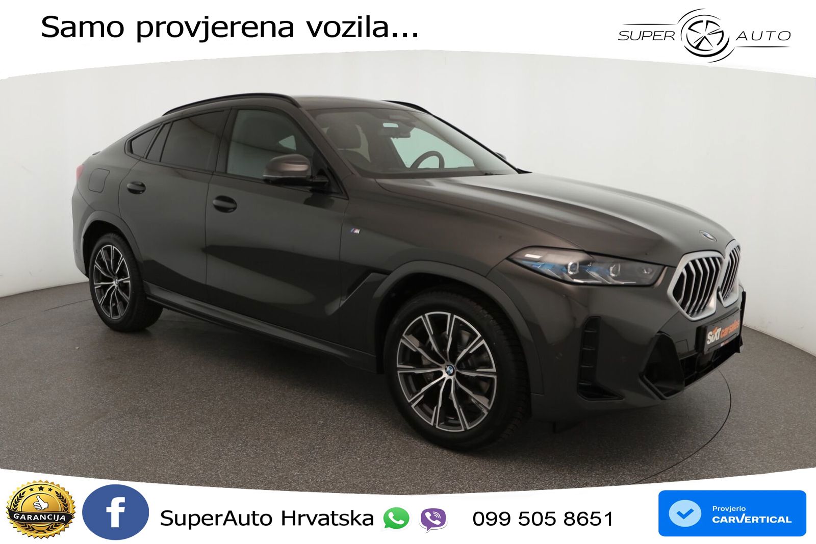 BMW X6 30d (298 KS) xDrive Steptronic M Sport LED+GR SJED+ACC
