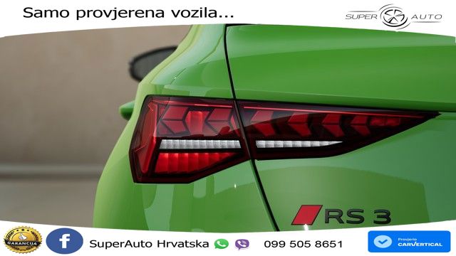 Audi RS3 Sedan 2.5 TFSI (400 KS) quattro S tronic LED+GR SJED+ACC