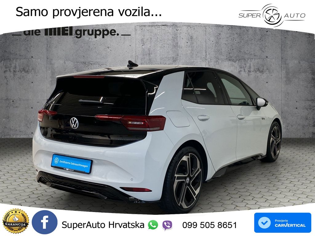Volkswagen ID.3 GTX 84 kWh (286 KS)