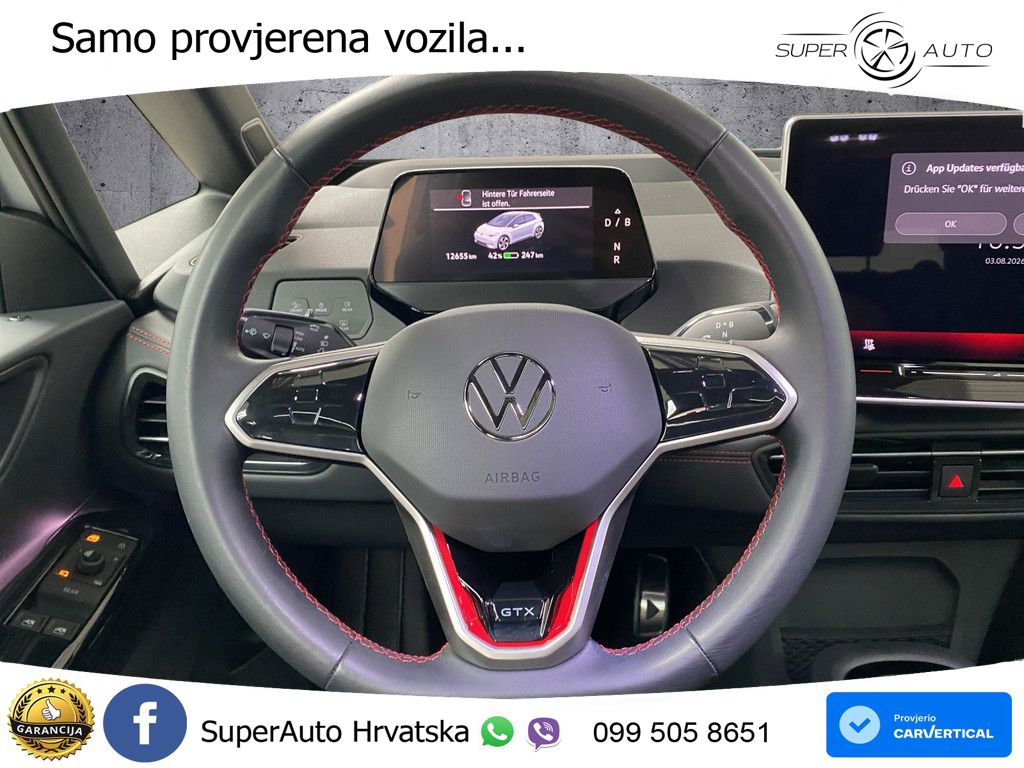 Volkswagen ID.3 GTX 84 kWh (286 KS)