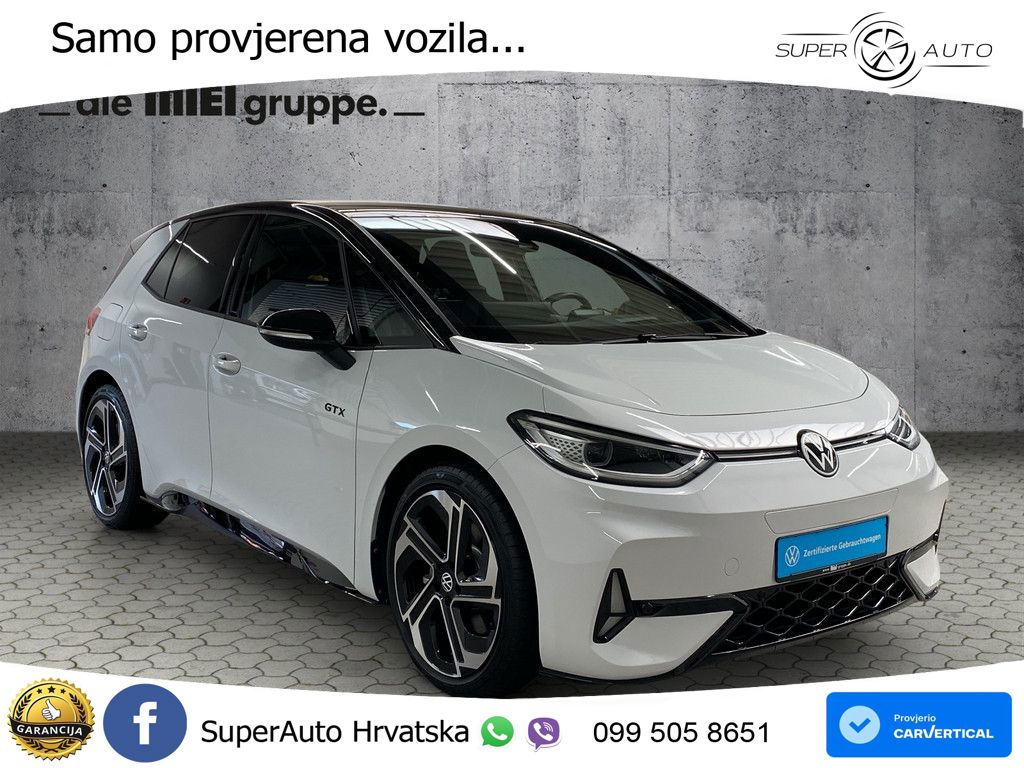 Volkswagen ID.3 GTX 84 kWh (286 KS)
